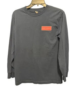 Simply Southern Long Sleeve‎ Graphic T-Shirt Navy Blue Pursuit of Preppiness Sm thumbnail 1