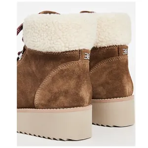 Sam Edelman Franc Lace-up Round-toe Hiker Ankle Boot TOFEE thumbnail 9