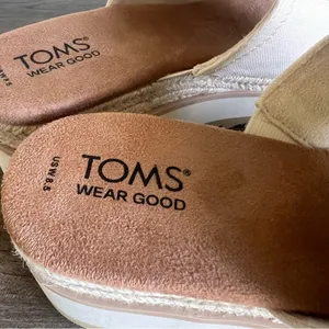 TOMS NEW Women's Adria Platform Slide Sandals Size 8.5 thumbnail 8