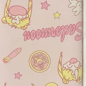 Sailor Moon Anime Pink‎ Character Full Zip Multi Card Wallet thumbnail 2