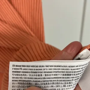 Abercrombie and Fitch Large Orange V-Neckline Ribbed Short Sleeve Sweater Dress thumbnail 8