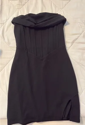 Dillard's Mini Black Dress thumbnail 2