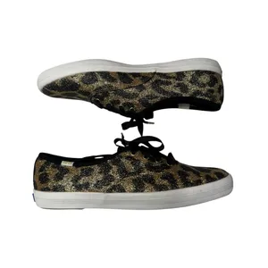 Keds x Kate Spade Leopard Glitter Champion Sneakers Size 7 thumbnail 7