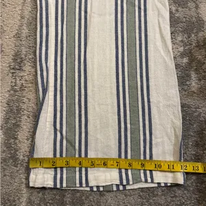 Indigo Rein Blue and White Striped Linen Pants thumbnail 7