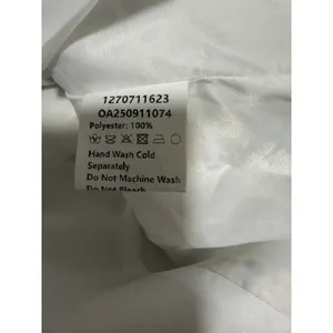 Commense Contrast Cuff Pearl Button Tweed Jacket Apricot Women's Size Small thumbnail 11