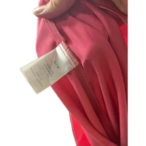 NWT WEWOREWHAT Hot Pink Satin Cut‎ Out Midi Length Skirt XS thumbnail 6
