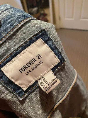 Forever 21 Distressed Jean Jacket thumbnail 4
