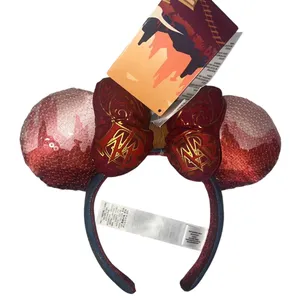 Disney Minnie The Main Attraction Ear Headband Big Thunder Mountain New with Tag thumbnail 3