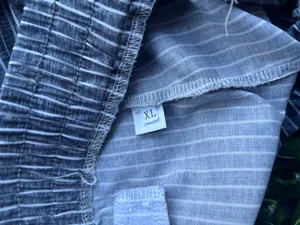 Striped pants Blue Size XL thumbnail 7