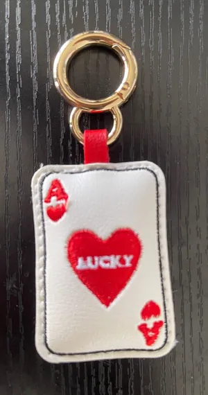 Ace of Hearts Keychain Bagcharm New thumbnail 1