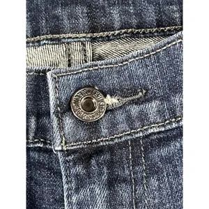 Levi's Bootcut Jeans Women‎ 34x31 Dark Wash Studded y2k Boho Cowgirl Western Indie thumbnail 8
