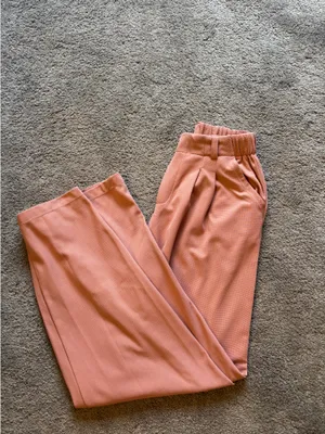 Halara Pink / Salmon Colored Work Pants thumbnail 3