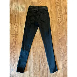 Abercrombie and Fitch the super skinny high rise black wash jeans 26 thumbnail 10