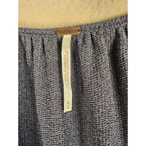 Free People Womens‎ Blue Poppy Seed Oversized Marla Henley Tunic Top Medium thumbnail 4