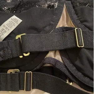 Free People NWT HAH Hook Up Demi Bra in Black Size A 28-36 thumbnail 3