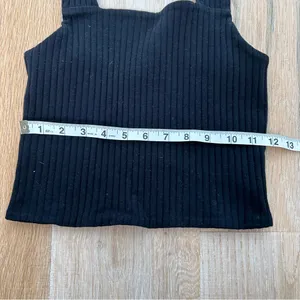 American Eagle Square Neck Ribbed Soft Sexy Tank Top Size S thumbnail 3