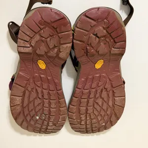 Chacos Z/Cloud X2 Women Strappy Sandals Vibram Sole Purple Maroon Multi Size 7 thumbnail 6