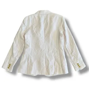 J. by J.Crew Women’s Linen Blazer Size 2 Light Pink One Button‎ Jacket L1150 thumbnail 5
