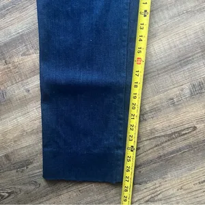Vintage Wrangler Womens Dark Wash High Rise Straight Leg Jeans USA Sz 14 thumbnail 6
