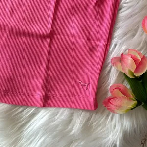 Pink By Victoria’s Secret Ribbed Sleeveless Tank Top Size Medium thumbnail 2