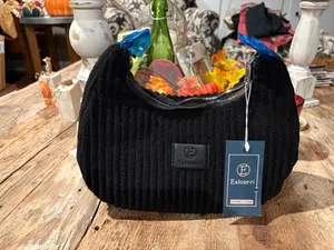 Eslcorri cordoroy pocketbook Black thumbnail 3