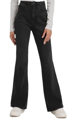 Universal Threads Women's High Rise Flare Jeans Size 12 Black thumbnail 1
