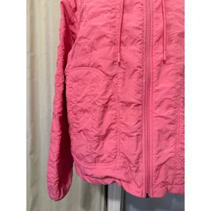 Avia Womens XL Jacket Pink Quilted Fleece Lined Full‎ Zip Hoodie Running Hiking thumbnail 13