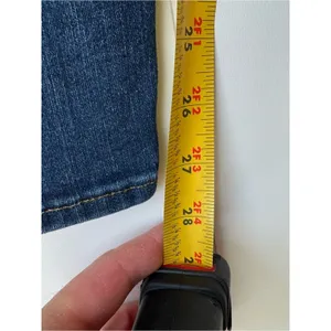 J. Crew Dark Blue High-Rise Button-Fly Skinny Jeans 27 thumbnail 7