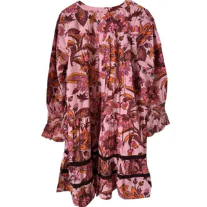 NWT Tuckernuck Beach Sunset Chintz Kenzo Coverup Mini Dress Size XL thumbnail 4
