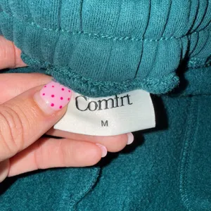 Comfrt Sweatpants Women Medium Teal Excellent Affirmation Vol 9 Wide Leg Pant thumbnail 3