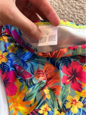 CD07 woman size L swimsuit bathing suit bottom large high waist thumbnail 4
