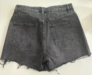 Black Denim Shorts thumbnail 3