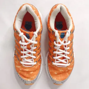 K Swiss K-Ona LA Marathon Running Sneakers Shoes Orange Grey Silver Women 7 thumbnail 7