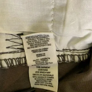 FREE PEOPLE‎ Brown Curdoroy Floral Skinny Pants 28 thumbnail 4