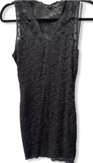 Black Lace‎ Mini Dress Black thumbnail 1