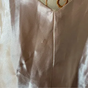 Women's Large Gold Satin Slip Dress Lingerie Fairy‎ y2k thumbnail 7
