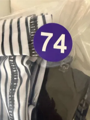 Kyodan Black & White Striped Tennis Skort thumbnail 6