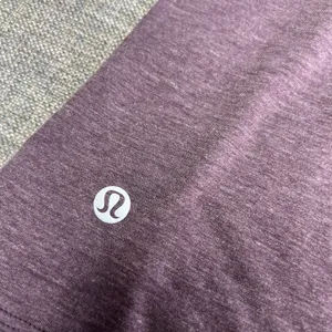 Lululemon‎ Tied To It Tank Black Cherry Heathered Open Back Yoga Top thumbnail 3