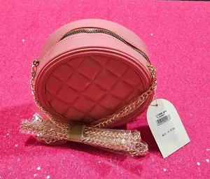 Luna Moon Round Jelly Crossbody (Pink)(NWT) thumbnail 1