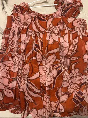 Maxi dress Orange Size XS thumbnail 3