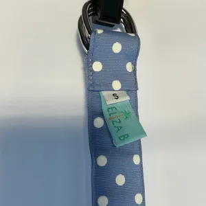 Eliza B Belt Polka Dot‎ Blue White D Ring Small thumbnail 7