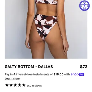 Skatie Kate top and Salty Bottom: Dallas print thumbnail 5