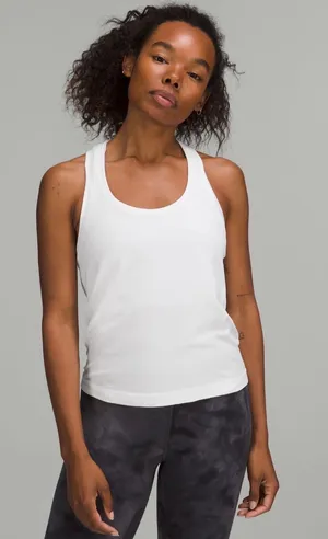 White Lululemon Swiftly Tech tank top thumbnail 1