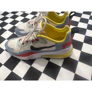 Nike Air Max 270 React Bauhaus Multi-Color Sneakers AT6174-Womens 11 athletic thumbnail 4