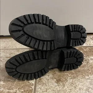 Lucky Brand Black Chunky Sole Boots thumbnail 4