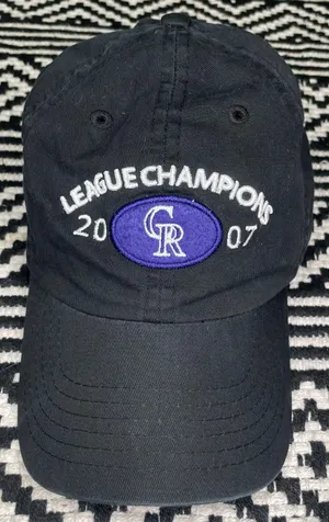 2007 League Champions Baseball Cap thumbnail 1