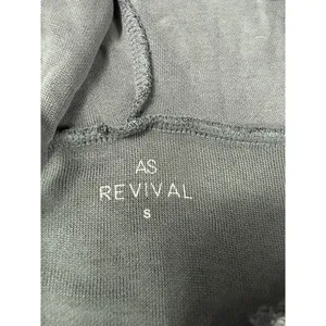 Rock Revival AS Revival Hoodie Womens‎ S Gray Pullover Crop Sweatshirt Hooded Long Sleeves thumbnail 2