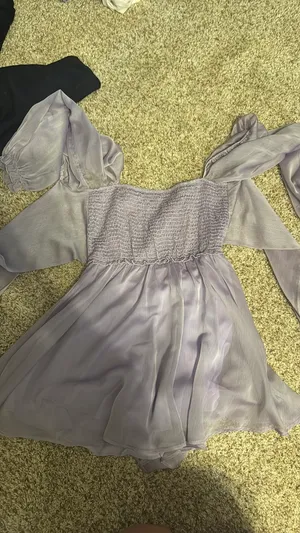 Purple Lucy in the Sky Dress thumbnail 2
