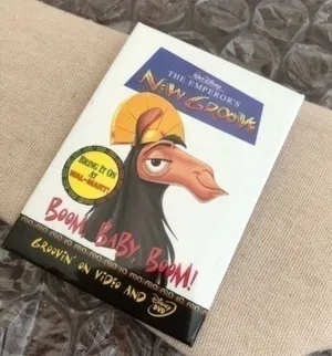 Vintage Disney New Groove Button Brooch thumbnail 1