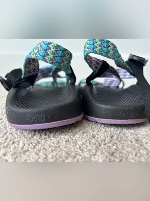 Chacos Z/2 Classic Sandals Blue Purple Geometric Strap Outdoor Activewear Water thumbnail 8